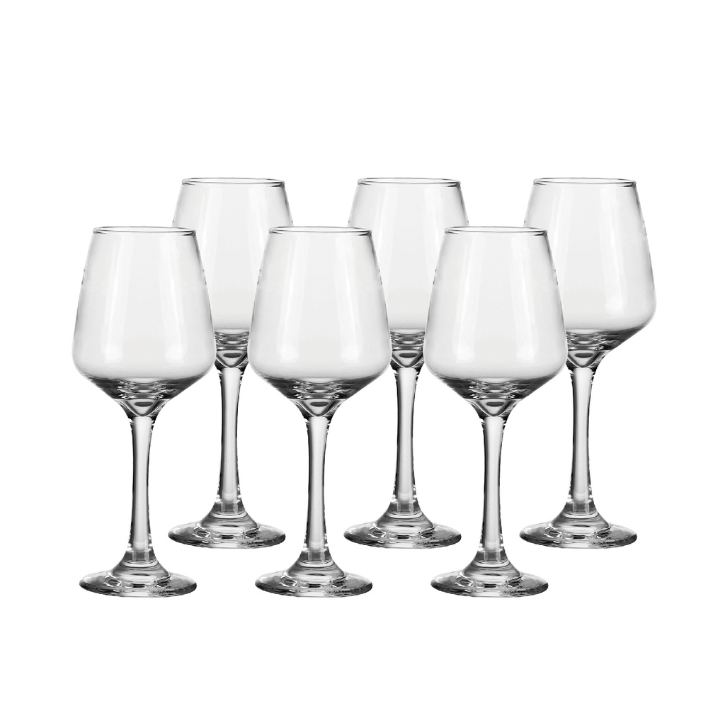 SET 6 COPAS CRISTAL 360 ML VINO