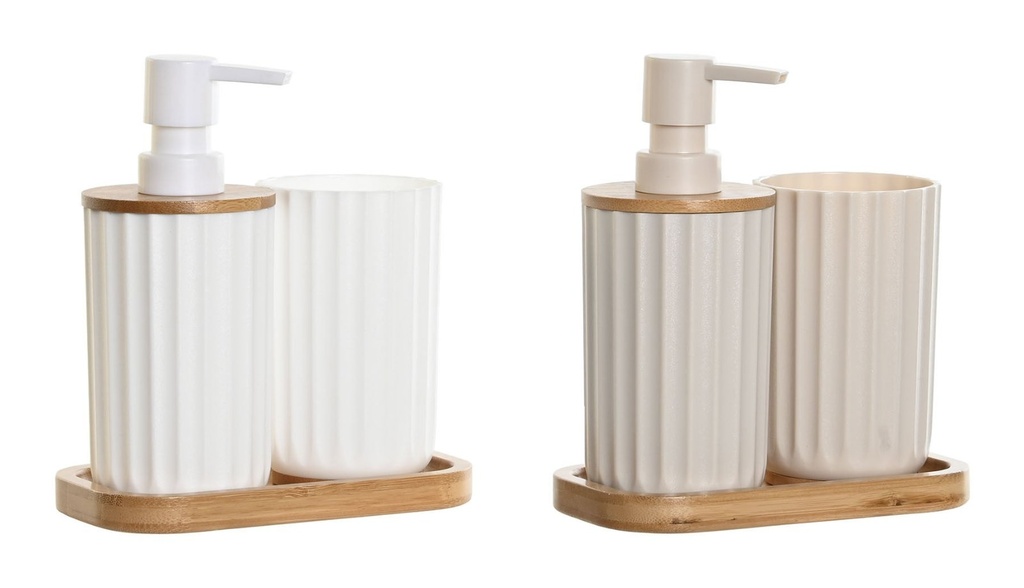 Baño de bambú (set de 3), 2 diseños surtidos