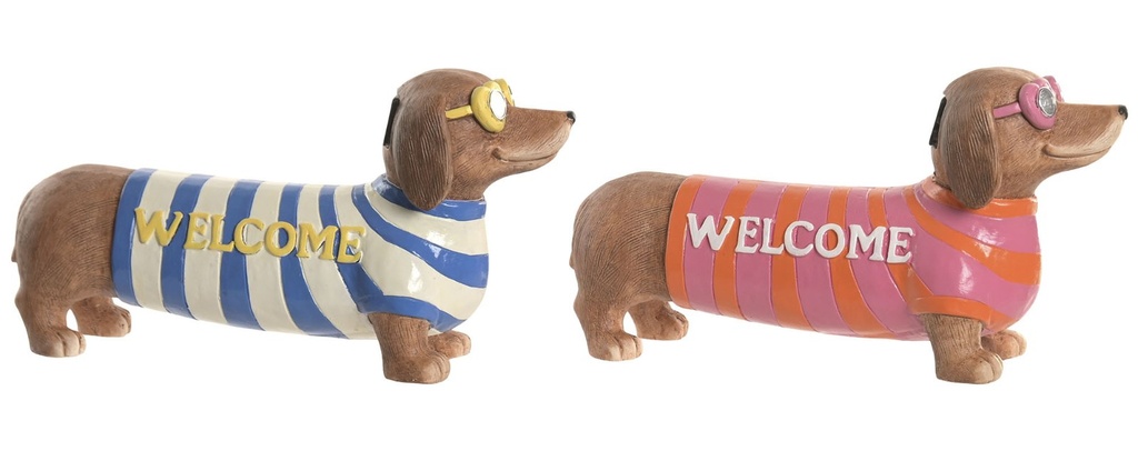 Figura LED de magnesia con perro, 2 diseños surtidos