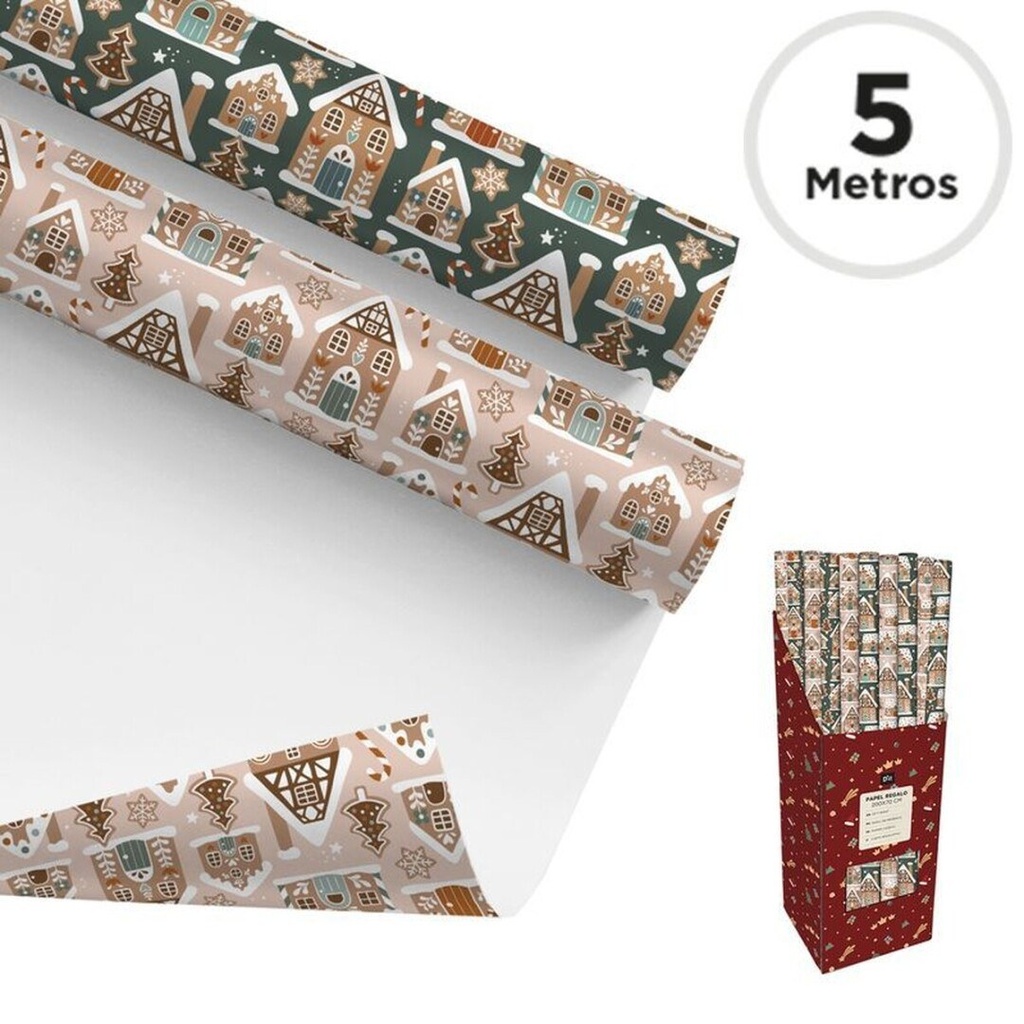 Papel de regalo de Navidad, 2 diseños surtidos