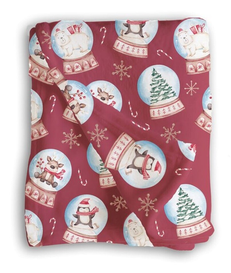 Manta de microfibra de Navidad