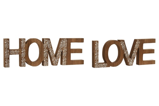 [96374] Decoración de MDF Love Home, 2 diseños surtidos