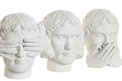 [97835] Figura de resina, 3 diseños surtidos