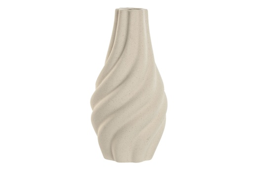 [97836] Jarrón de porcelana waterproof, crema