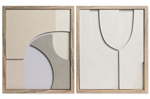 [98365] CUADRO LED MDF 40X50 MODERNO 3D 2 SURTID