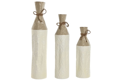 [98390] JARRON METAL 14X14X67 RUGOSO GRANDE