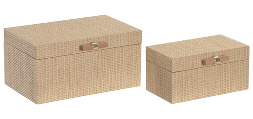 [100009] Caja de madera, natural, grande